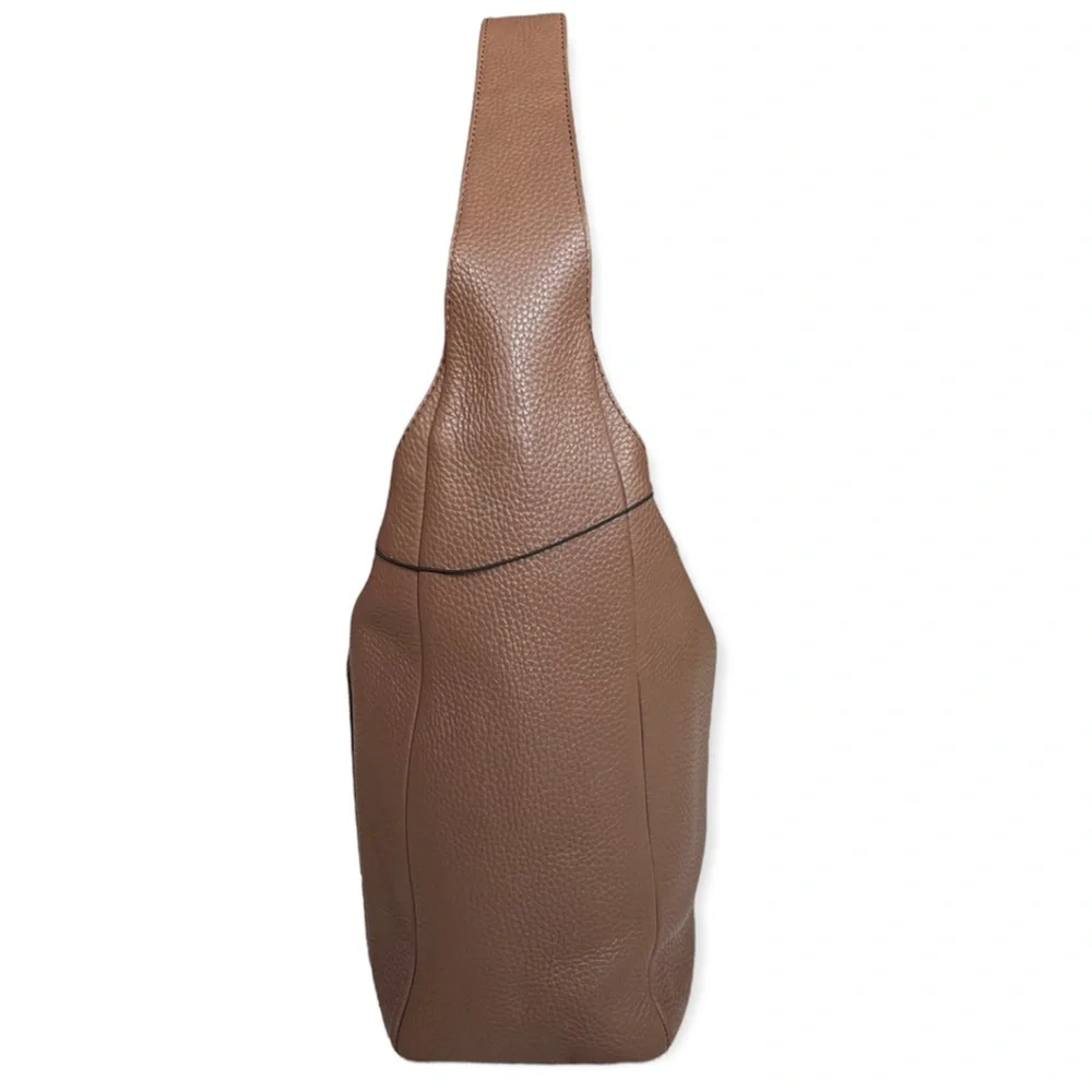 Kiko Pebbled Leather Hobo